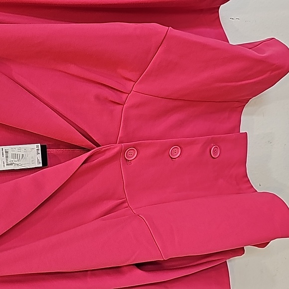 Sandra & Andre Pink Women's BlazerSize XL 3/4 sleeves NWT - Picture 4 of 10